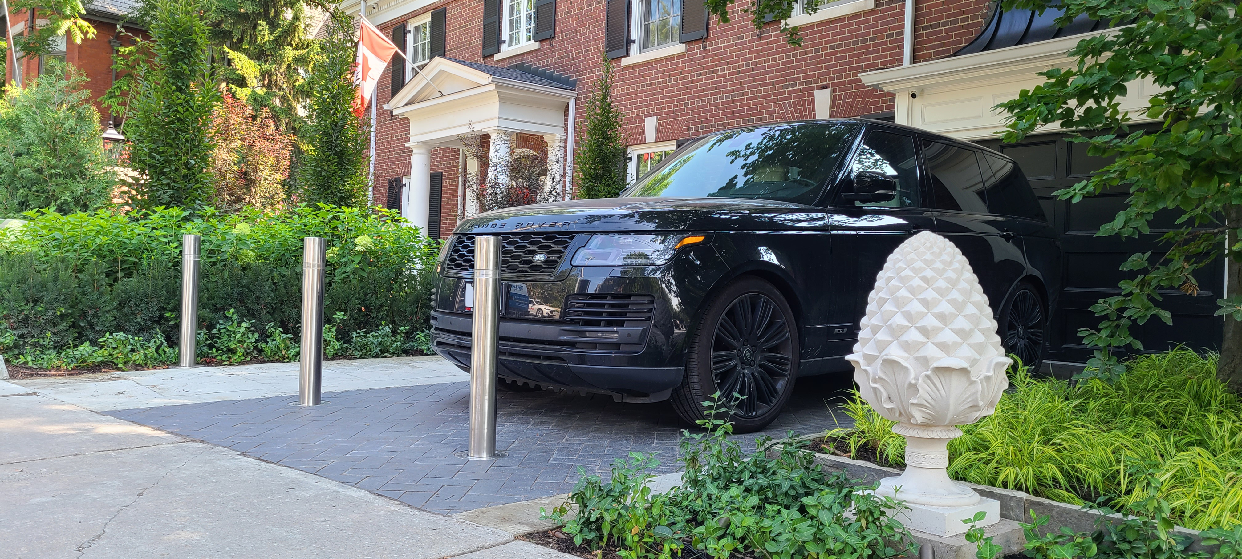 Costco Offers Driveway Bollards to Combat Auto Theft